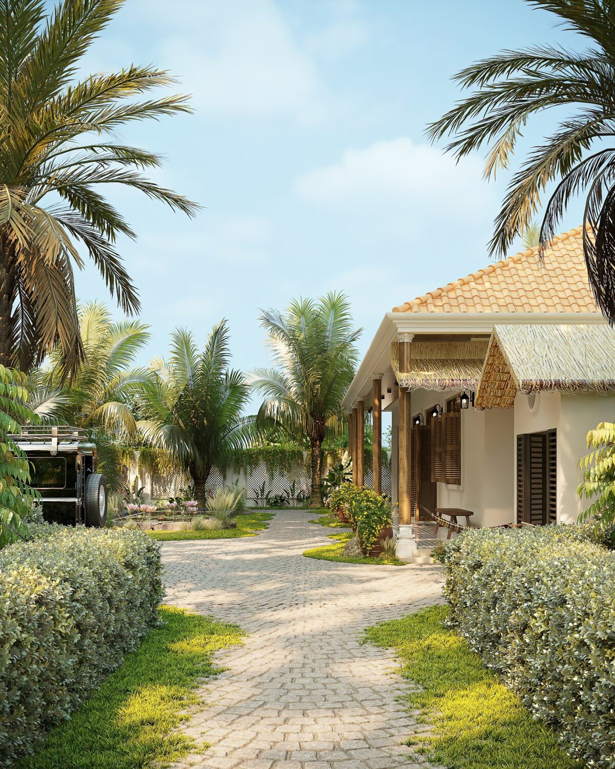 3D Exteriors Model 013154 Scene 3dsmax