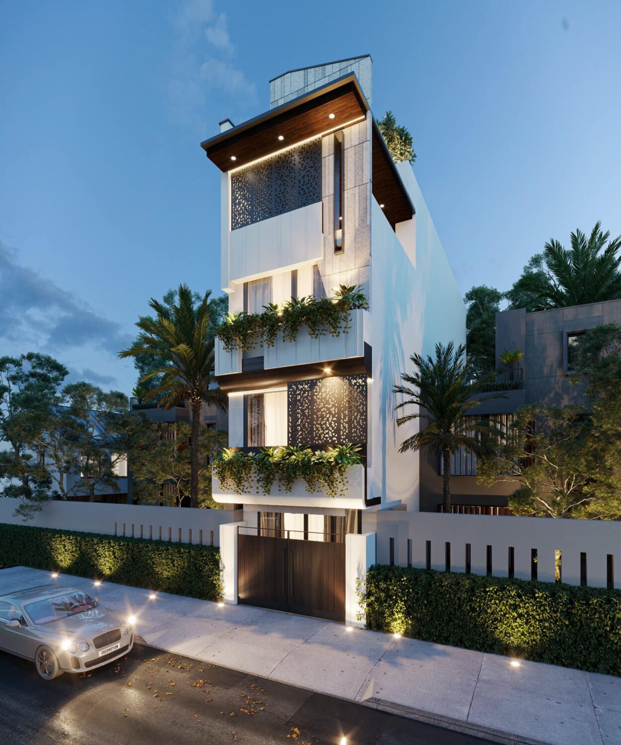 3D Exteriors Model 013212 Scene 3dsmax