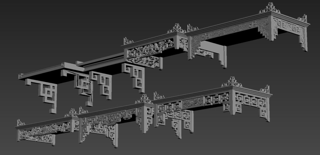 3D Model Altar Room Free Download 02021