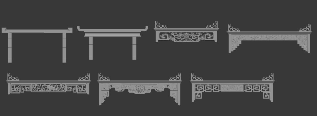 3D Model Altar Room Free Download 02021