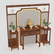 3D Model Altar Room Free Download 02299