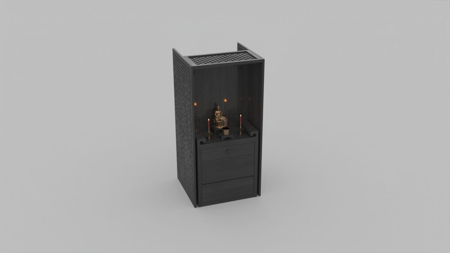 3D Model Altar Room Free Download 02409