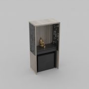 3D Model Altar Room Free Download 02495