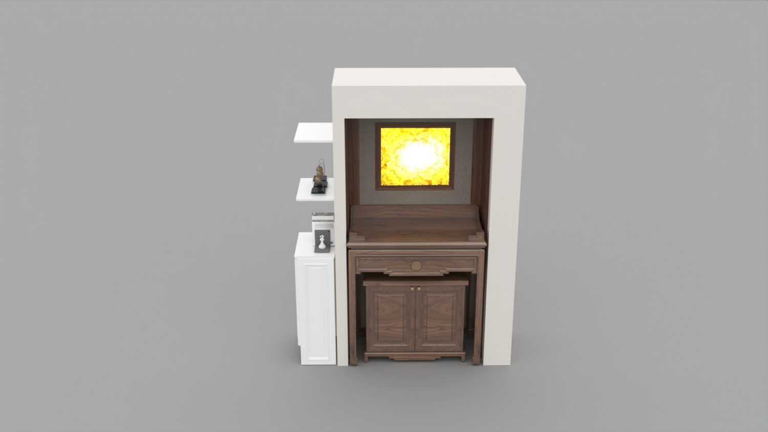 3D Model Altar Room Free Download 02520