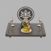 3D Model Altar Room Free Download 02528