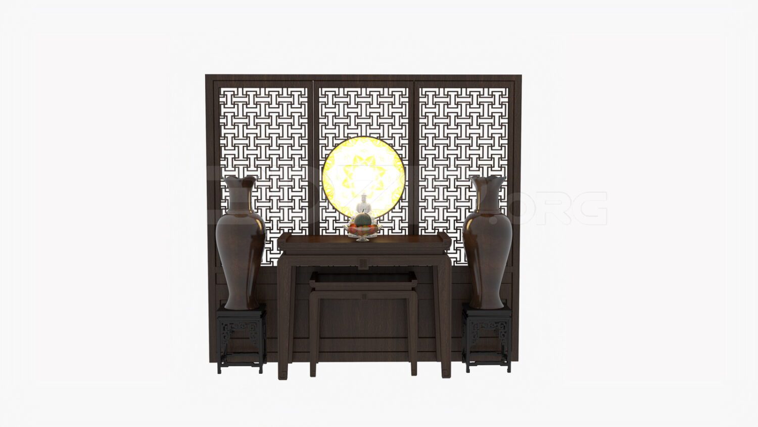 3D Model Altar Room Free Download 03028