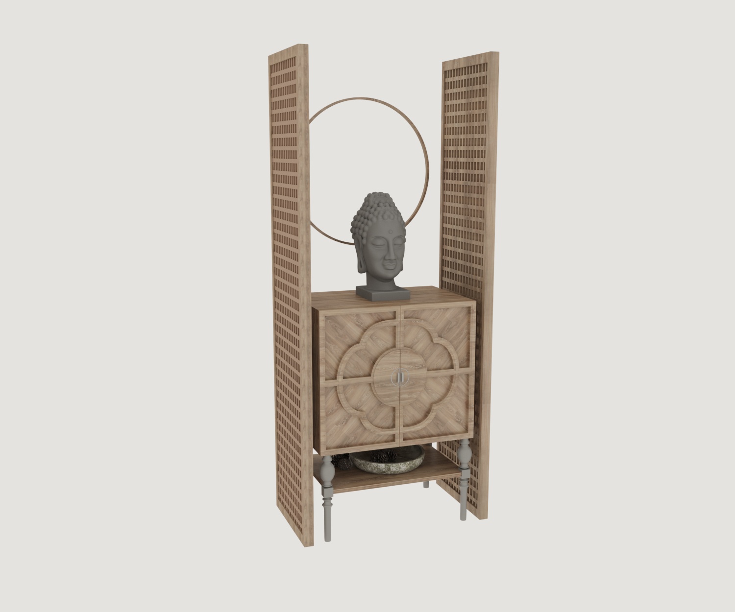 3D Model Altar Room Free Download 03413