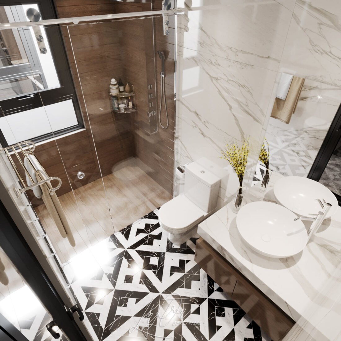 3D Interior Apartment 230168A Scene 3dsmax