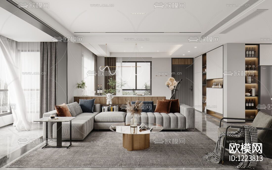 3D Interior Apartment 230173 Scene 3dsmax