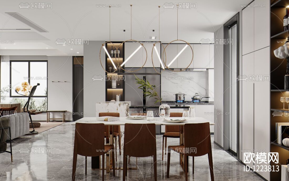 3D Interior Apartment 230173 Scene 3dsmax