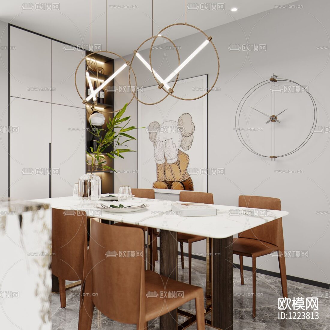 3D Interior Apartment 230173 Scene 3dsmax