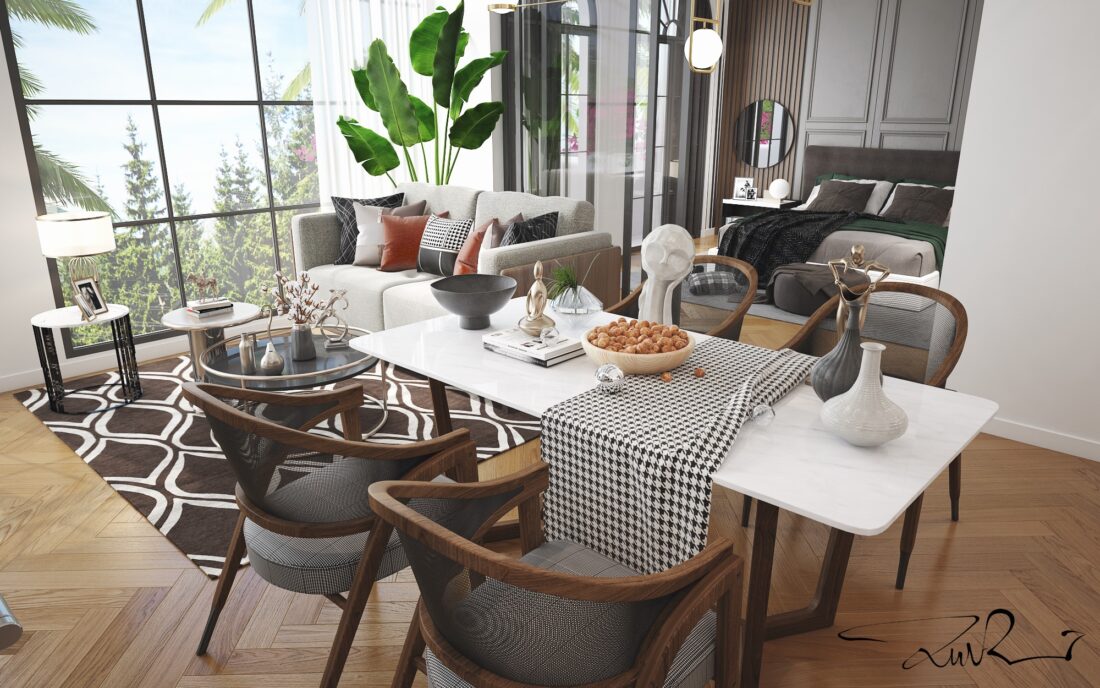 3D Interior Apartment 230175 Scene 3dsmax