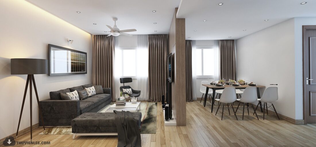 3D Interior Apartment 230193 Scene 3dsmax