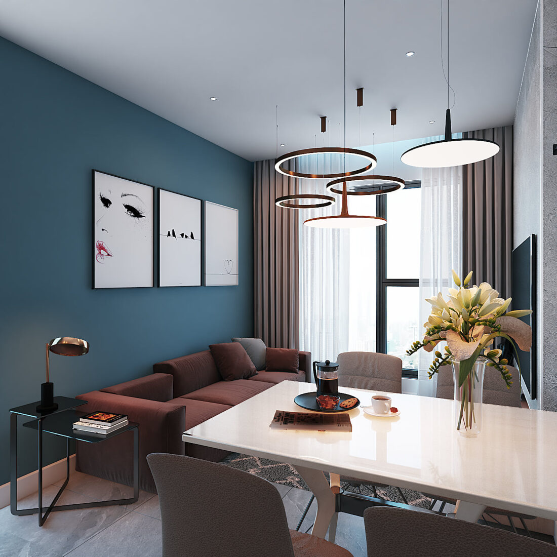 3D Interior Apartment 230196 Scene 3dsmax