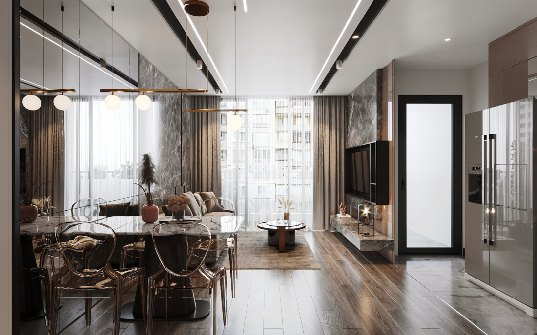 3D Interior Apartment 230200 Scene 3dsmax