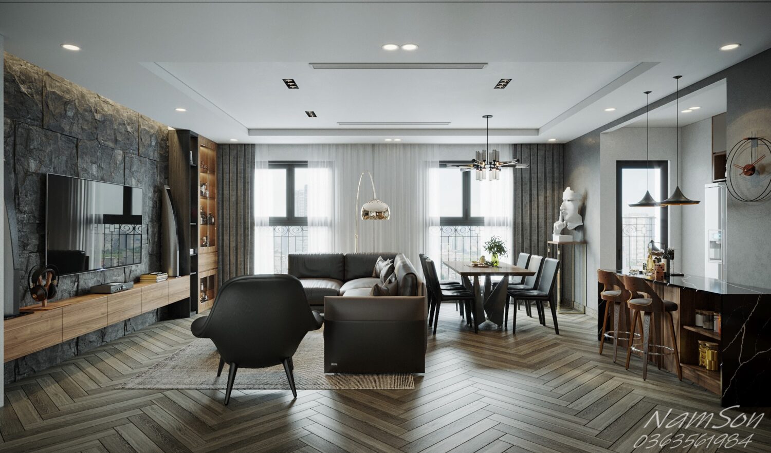 3D Interior Model Living room 230298 Scene 3dsmax