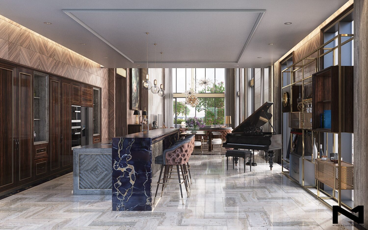 3D Interior Model Living room 230300 Scene 3dsmax