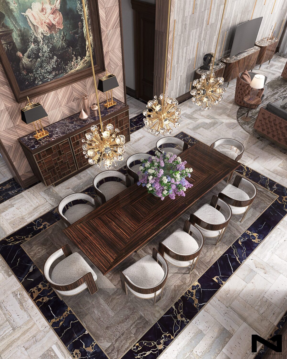 3D Interior Model Living room 230300 Scene 3dsmax