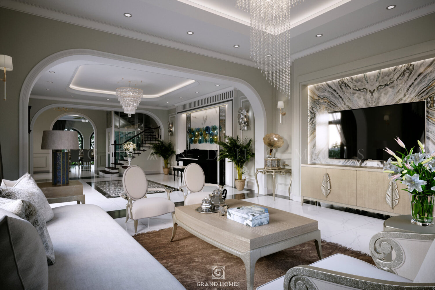 3D Interior Model Living room 230301 Scene 3dsmax