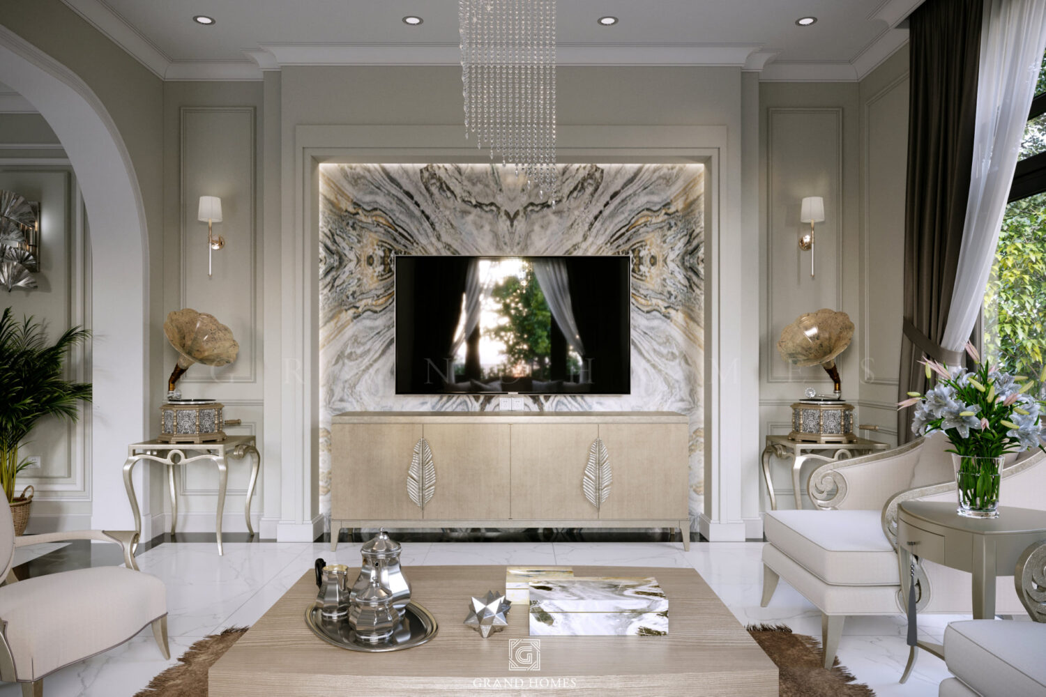 3D Interior Model Living room 230301 Scene 3dsmax