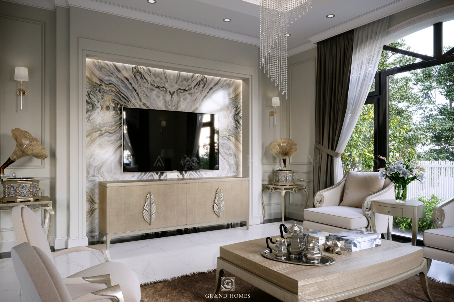 3D Interior Model Living room 230301 Scene 3dsmax
