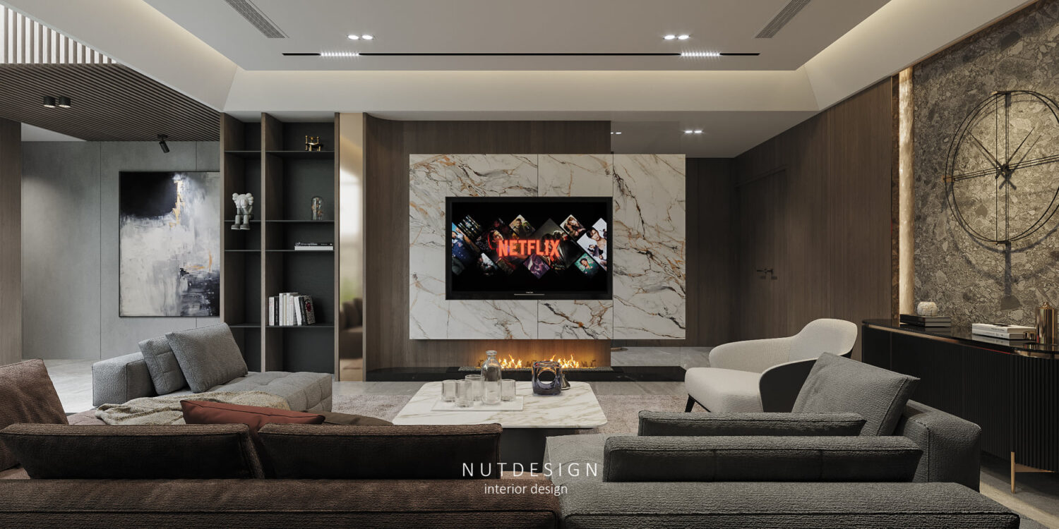 3D Interior Model Living room 230302 Scene 3dsmax