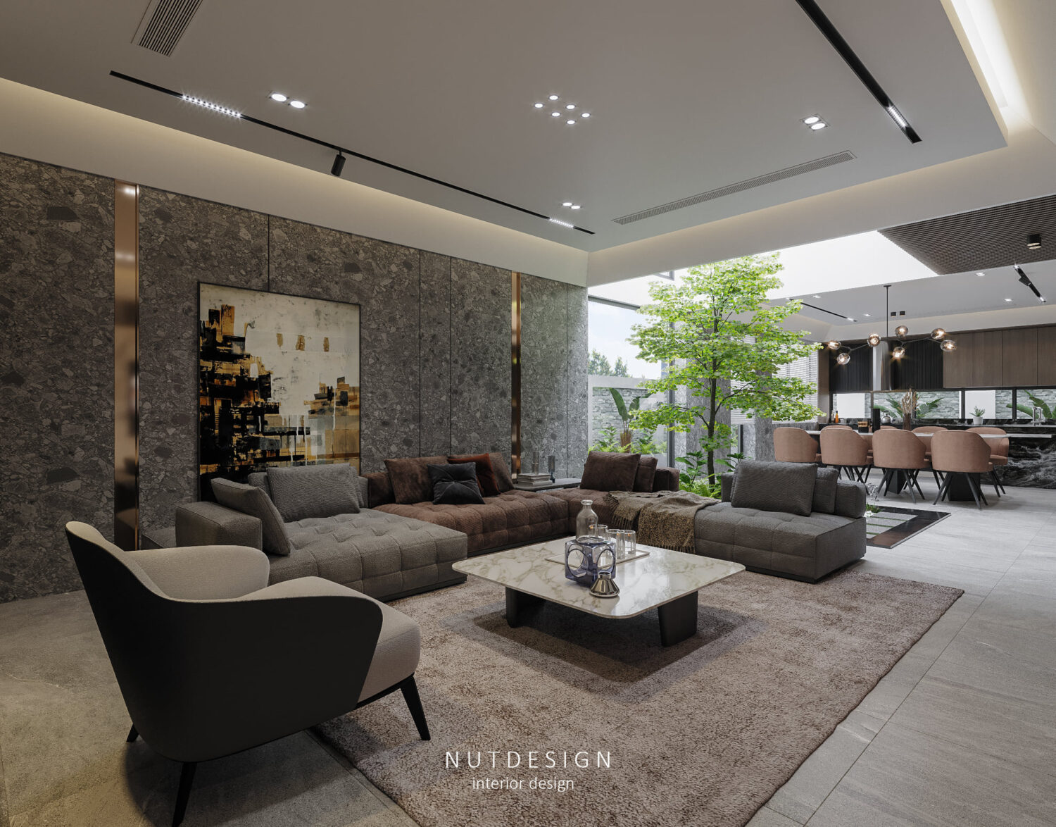 3D Interior Model Living room 230302 Scene 3dsmax