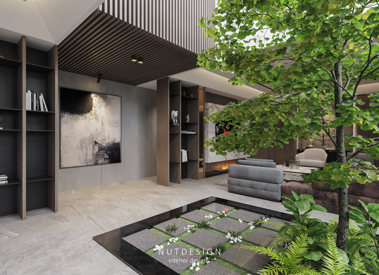 3D Interior Model Living room 230302 Scene 3dsmax