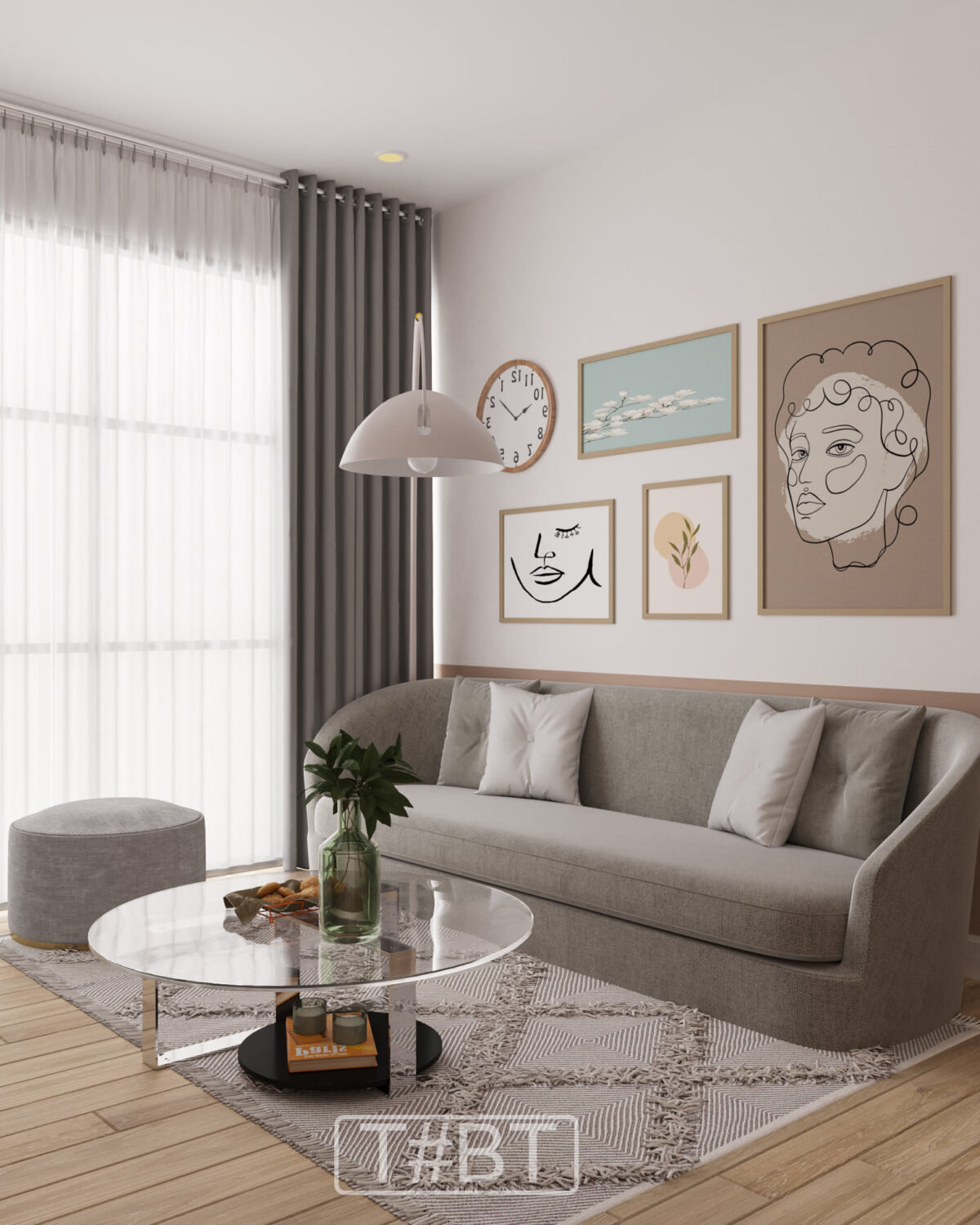 3D Interior Model Living room 230303 Scene 3dsmax
