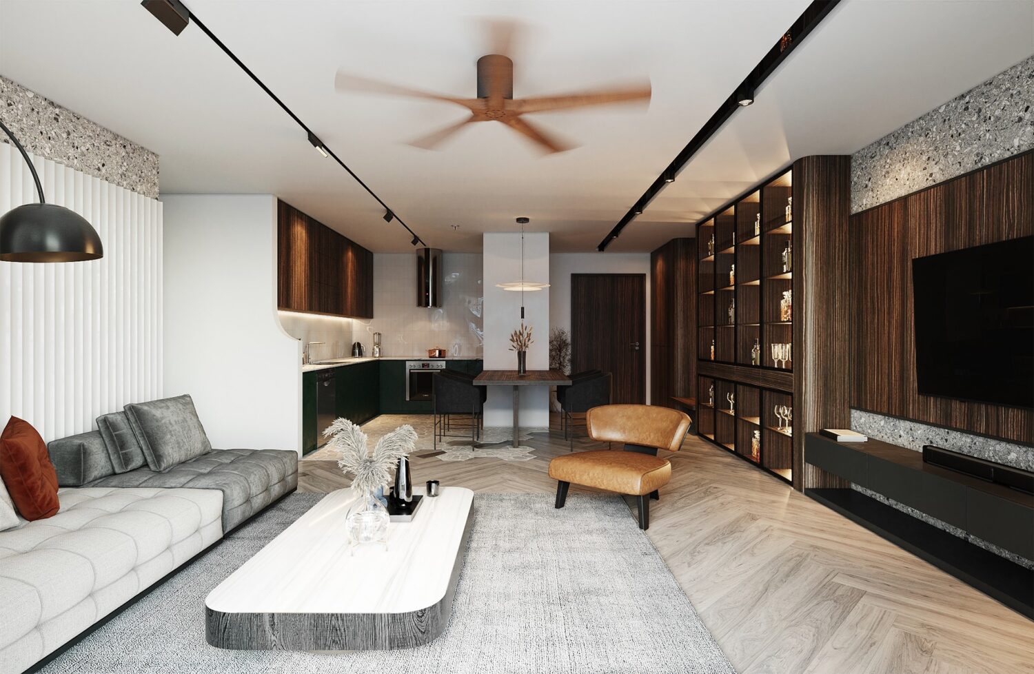 3D Interior Model Living room 230304 Scene 3dsmax