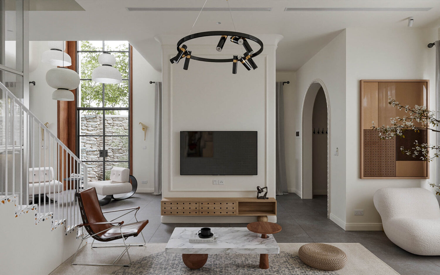 3D Interior Model Living room 230305 Scene 3dsmax