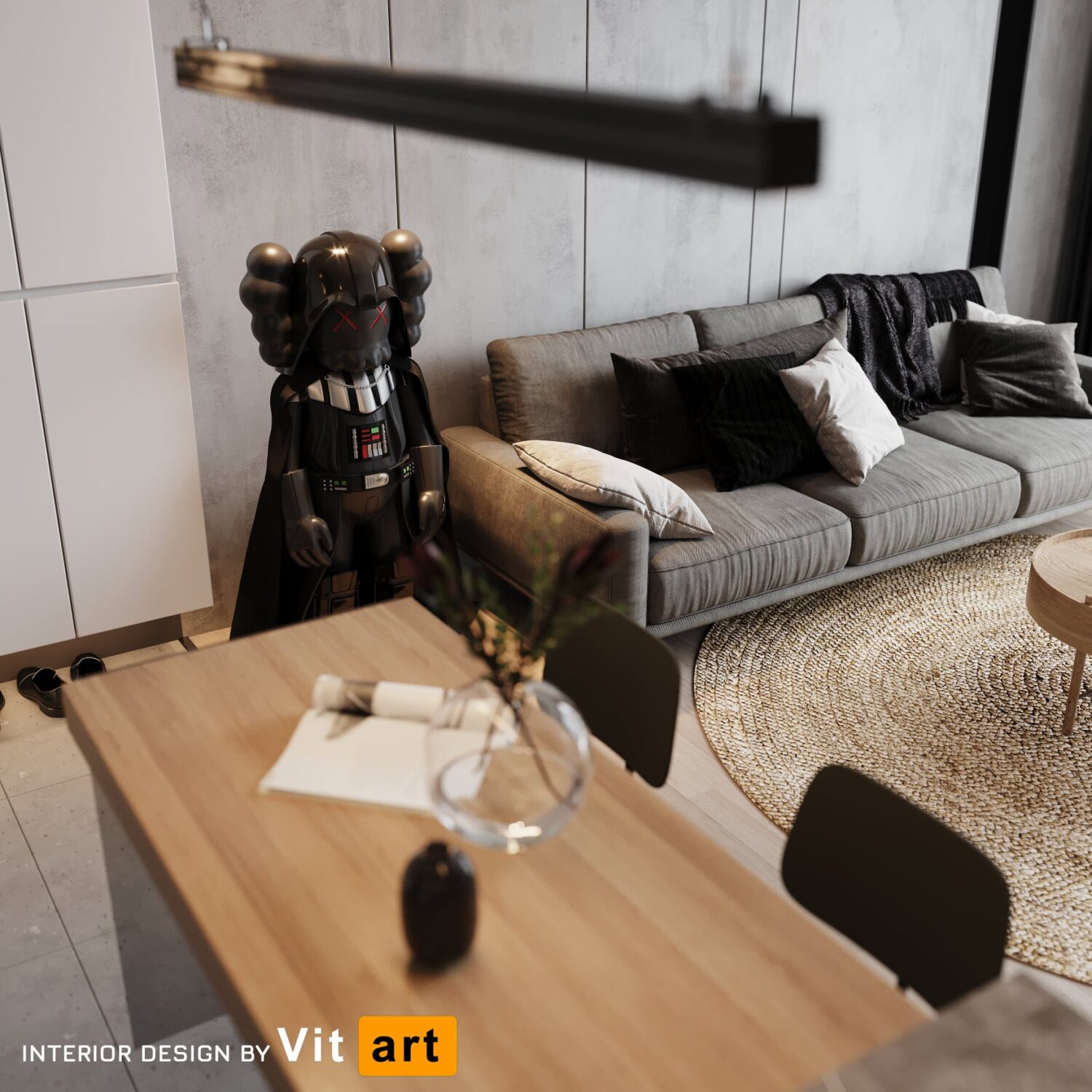 3D Interior Model Living room 230306 Scene 3dsmax