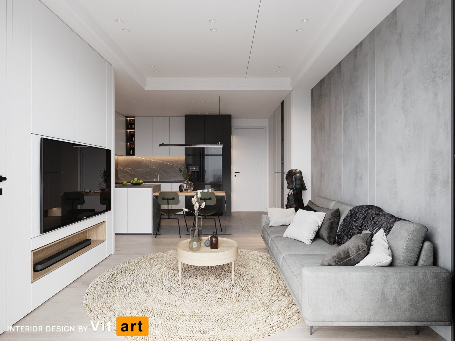 3D Interior Model Living room 230306 Scene 3dsmax