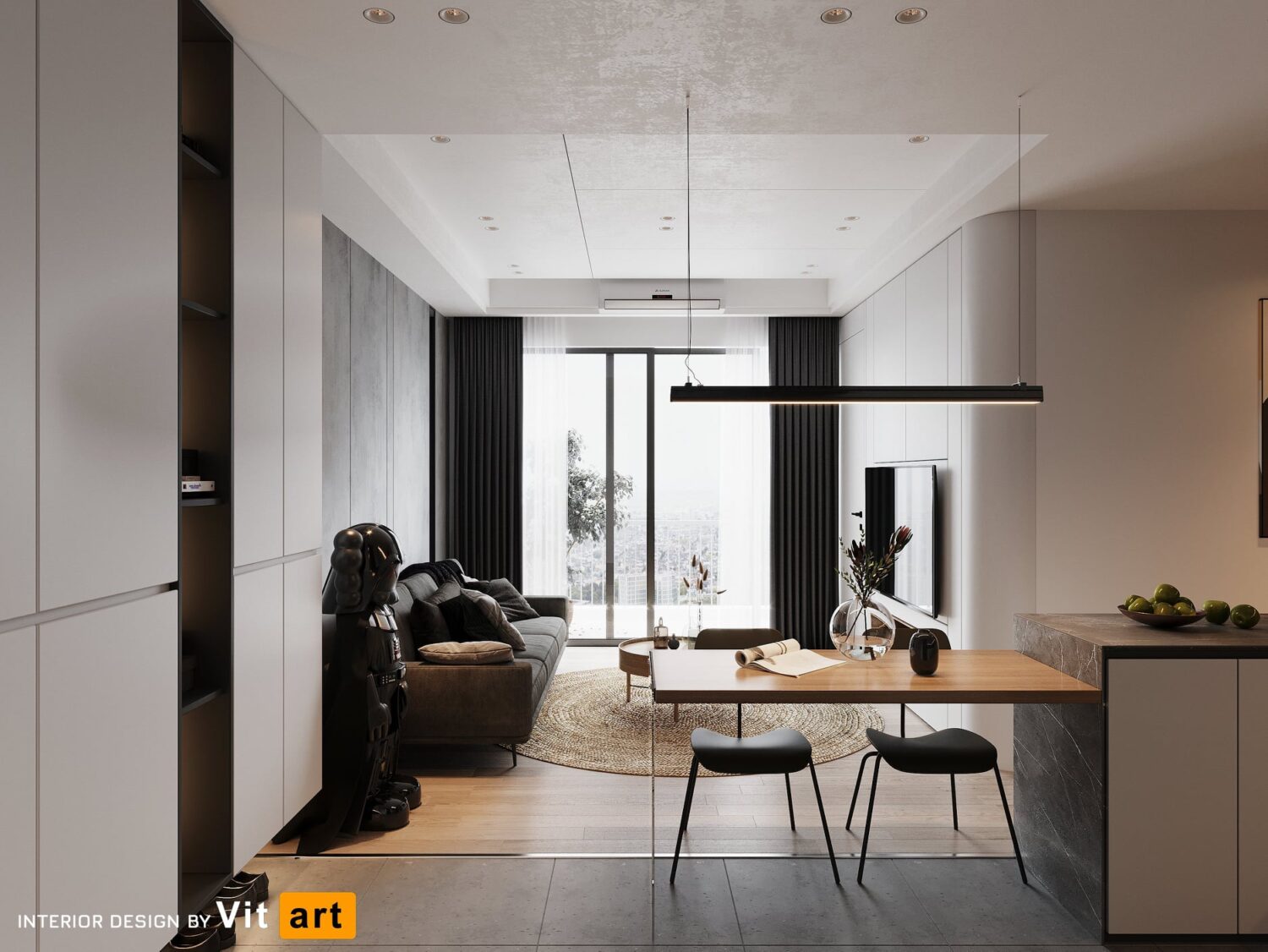 3D Interior Model Living room 230306 Scene 3dsmax