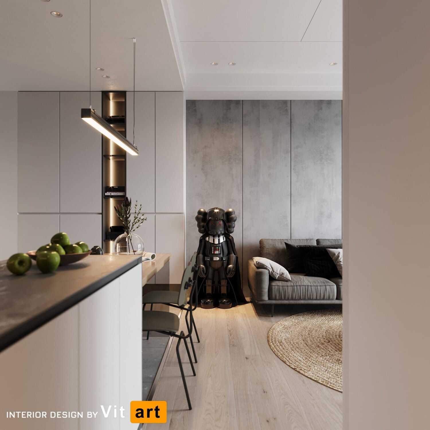 3D Interior Model Living room 230306 Scene 3dsmax