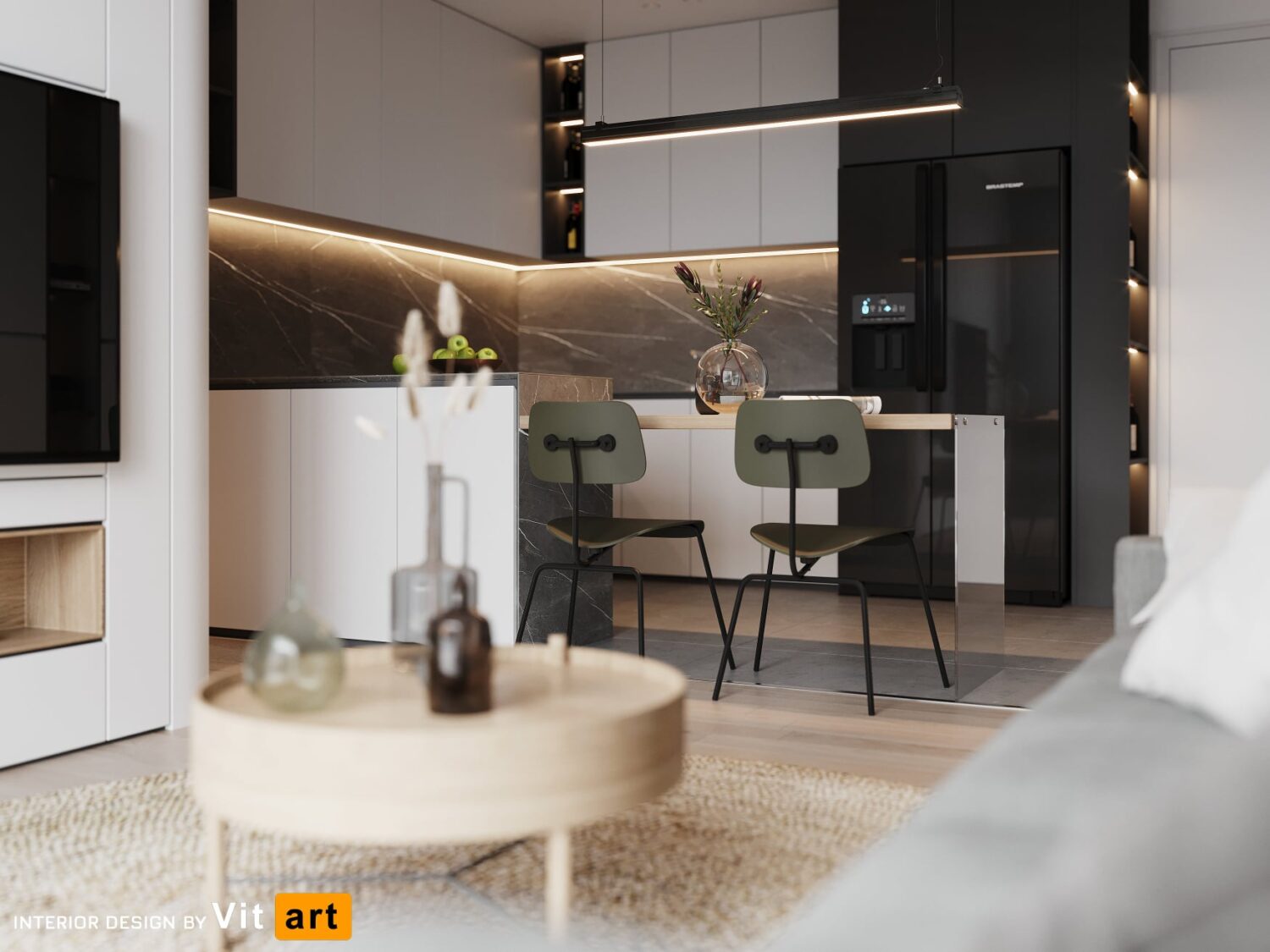 3D Interior Model Living room 230306 Scene 3dsmax