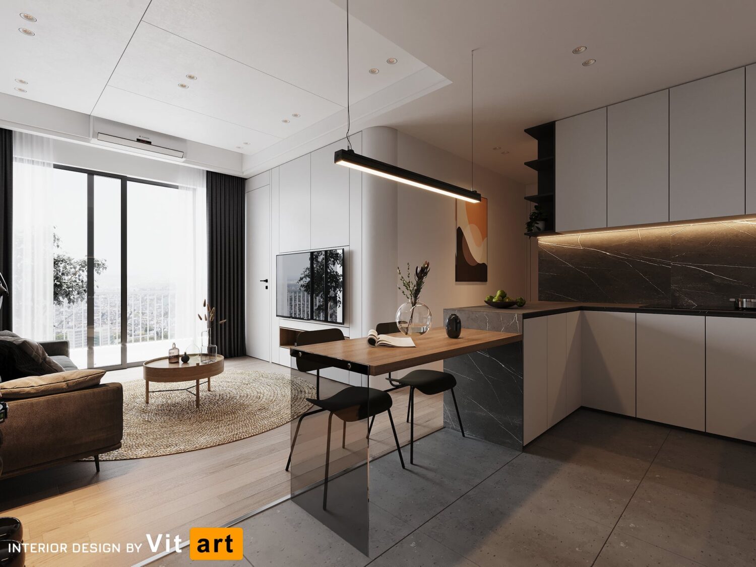 3D Interior Model Living room 230306 Scene 3dsmax