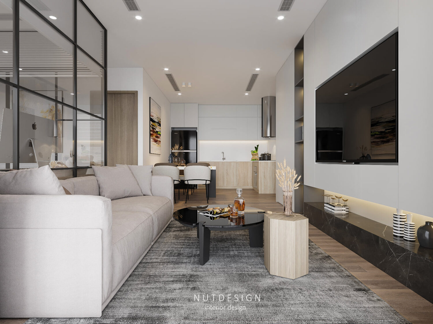 3D Interior Model Living room 230311 Scene 3dsmax