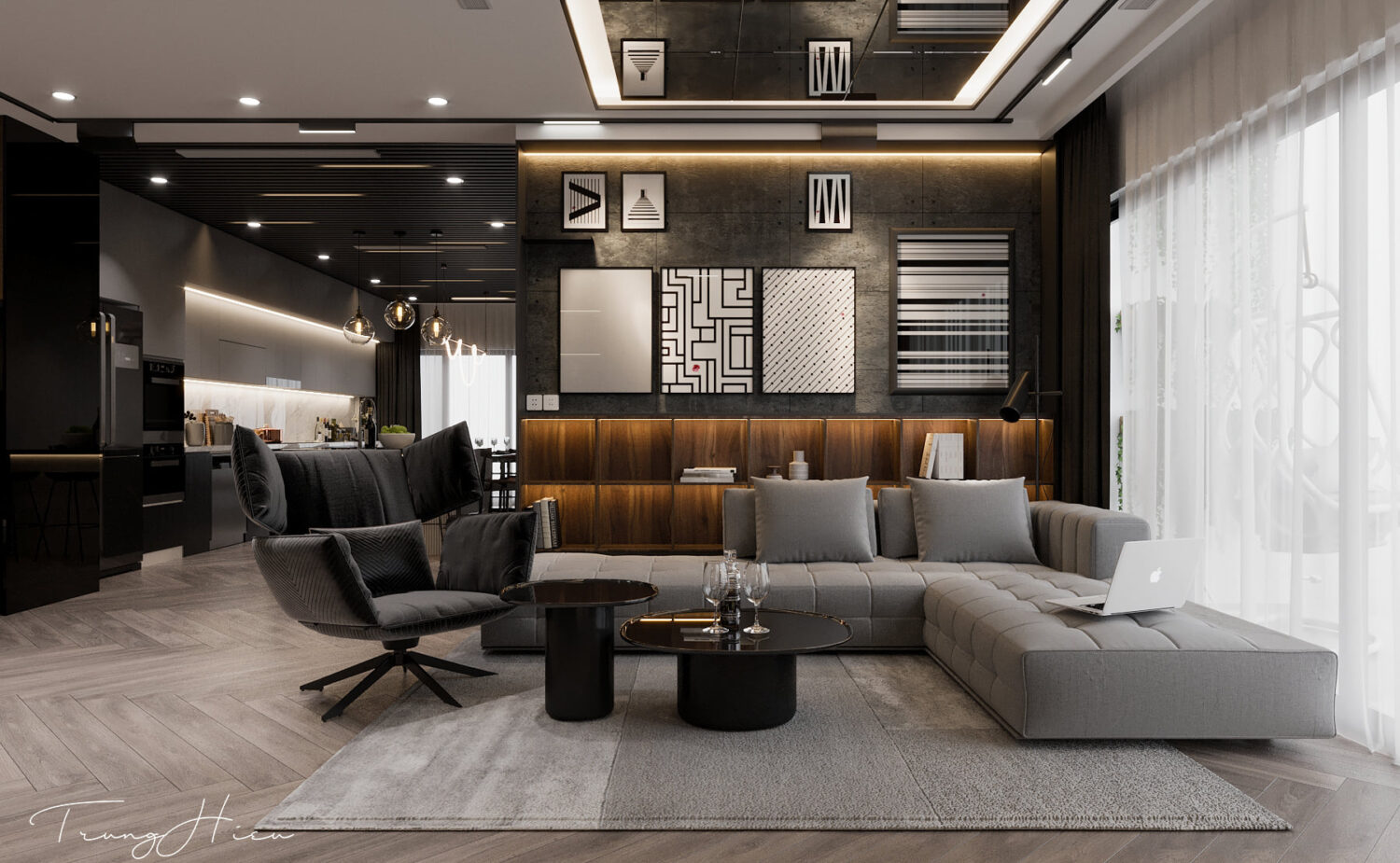 3D Interior Model Living room 230312 Scene 3dsmax