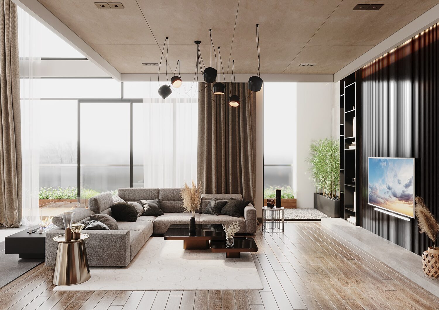 3D Interior Model Living room 230313 Scene 3dsmax