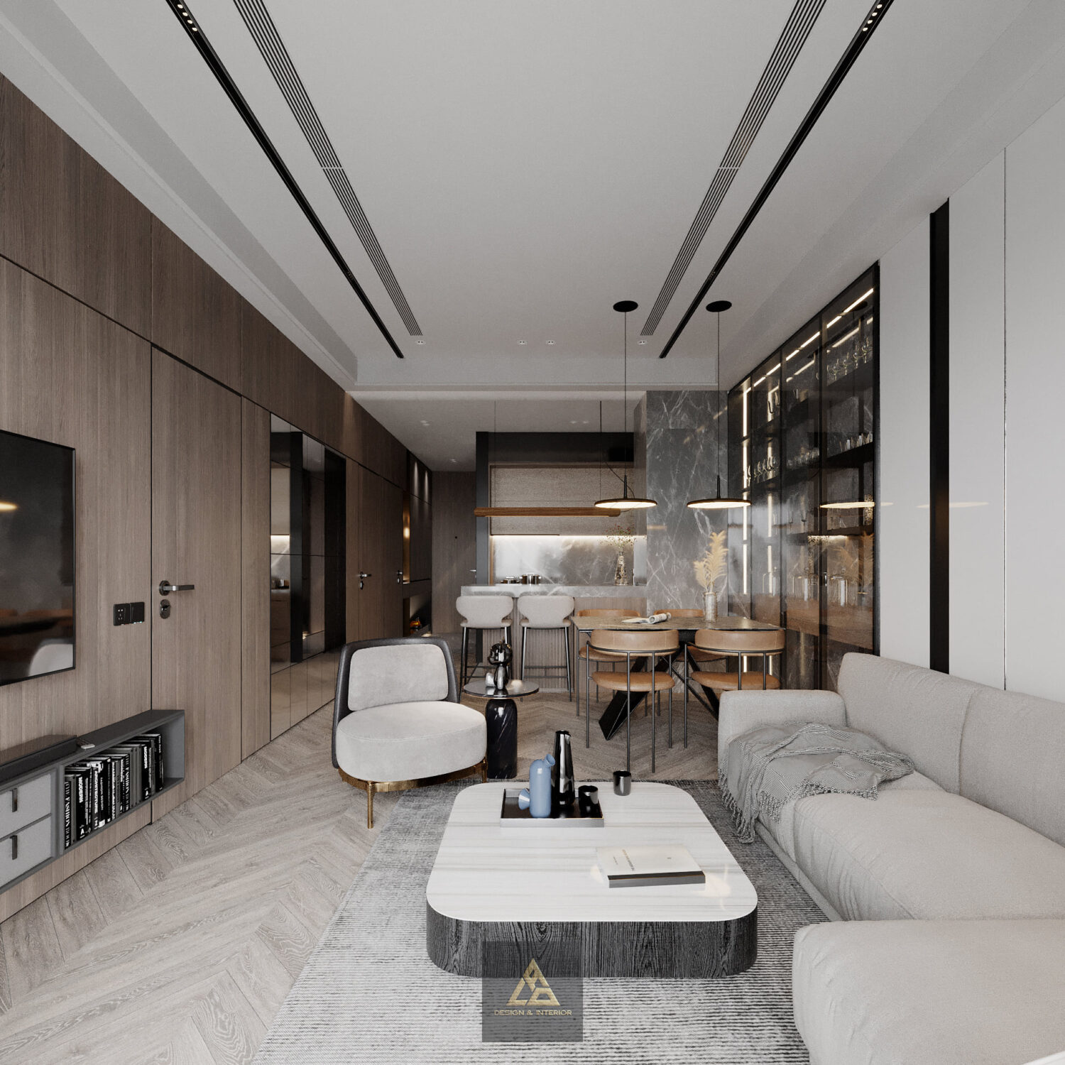 3D Interior Model Living room 230595 Scene 3dsmax