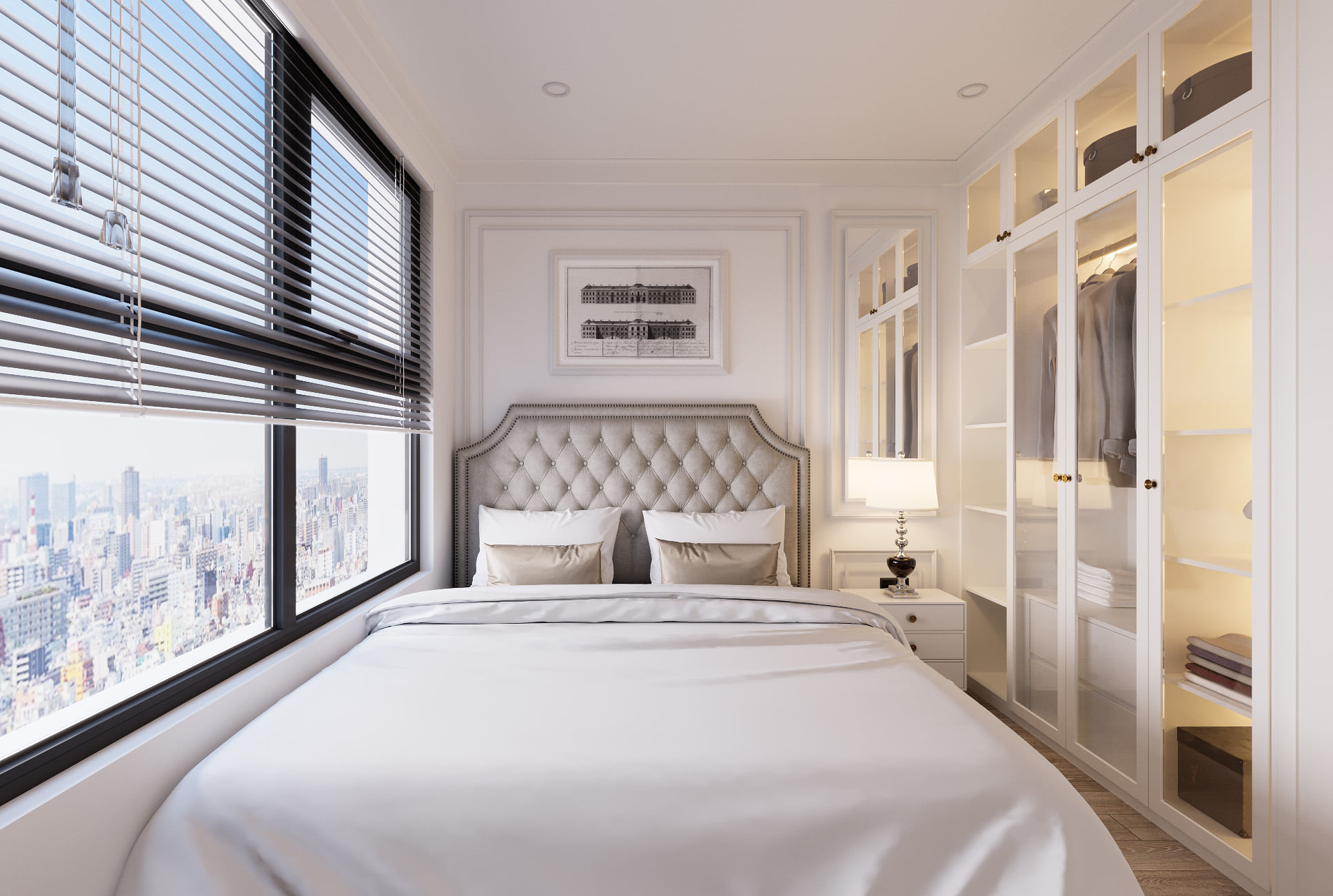 3D Interior Model Bed Room 0418 Scene 3dsmax