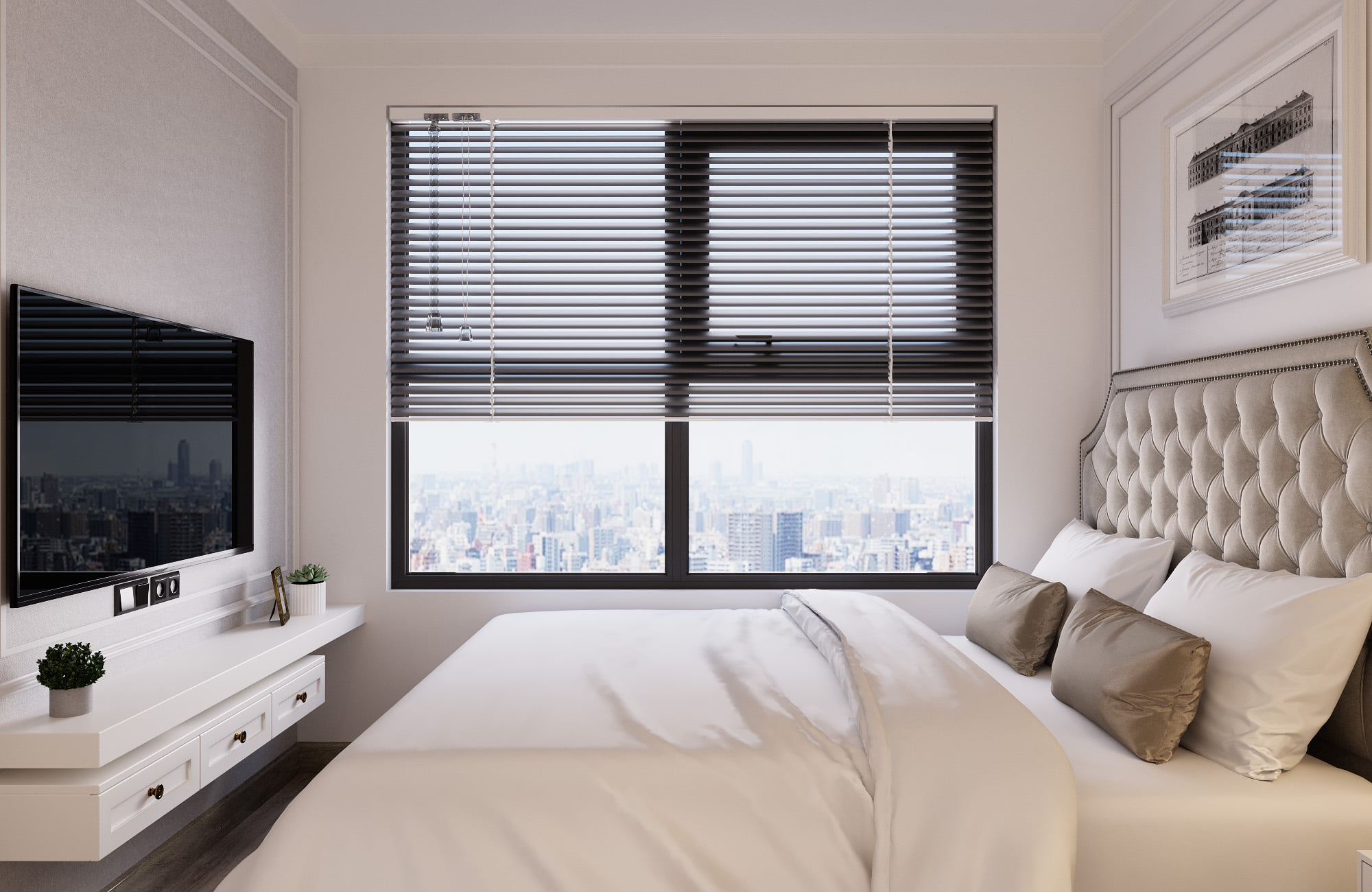 3D Interior Model Bed Room 0418 Scene 3dsmax