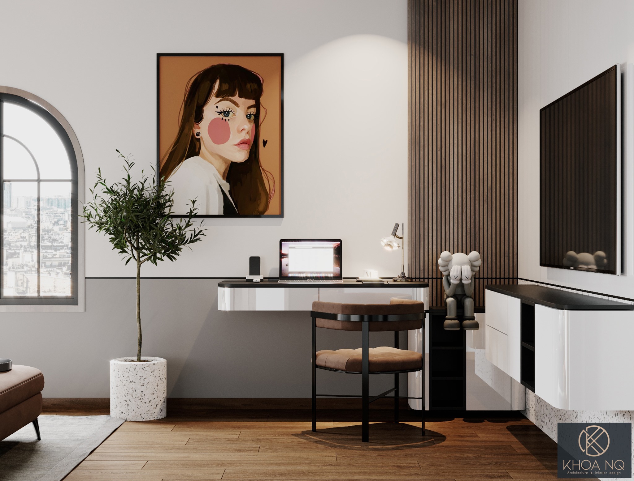 3D Interior Model Bed Room 0421 Scene 3dsmax