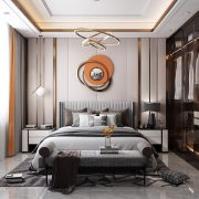 3D Interior Model Bed Room 0426 Scene 3dsmax