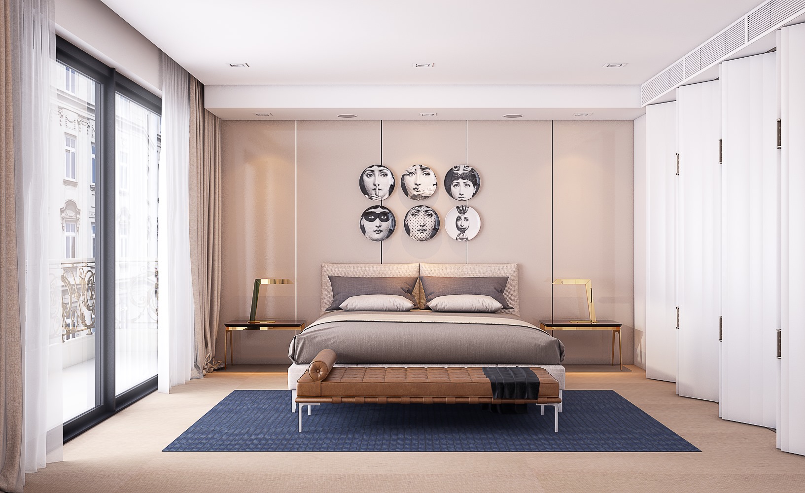 3D Interior Model Bed Room 0430 Scene 3dsmax