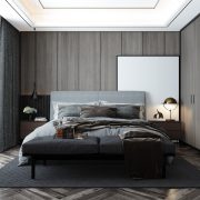 3D Interior Model Bed Room 0445 Scene 3dsmax