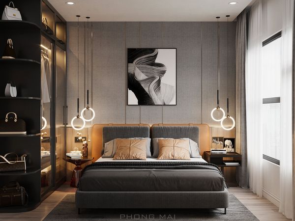 3D Interior Model Bed Room 0446 Scene 3dsmax