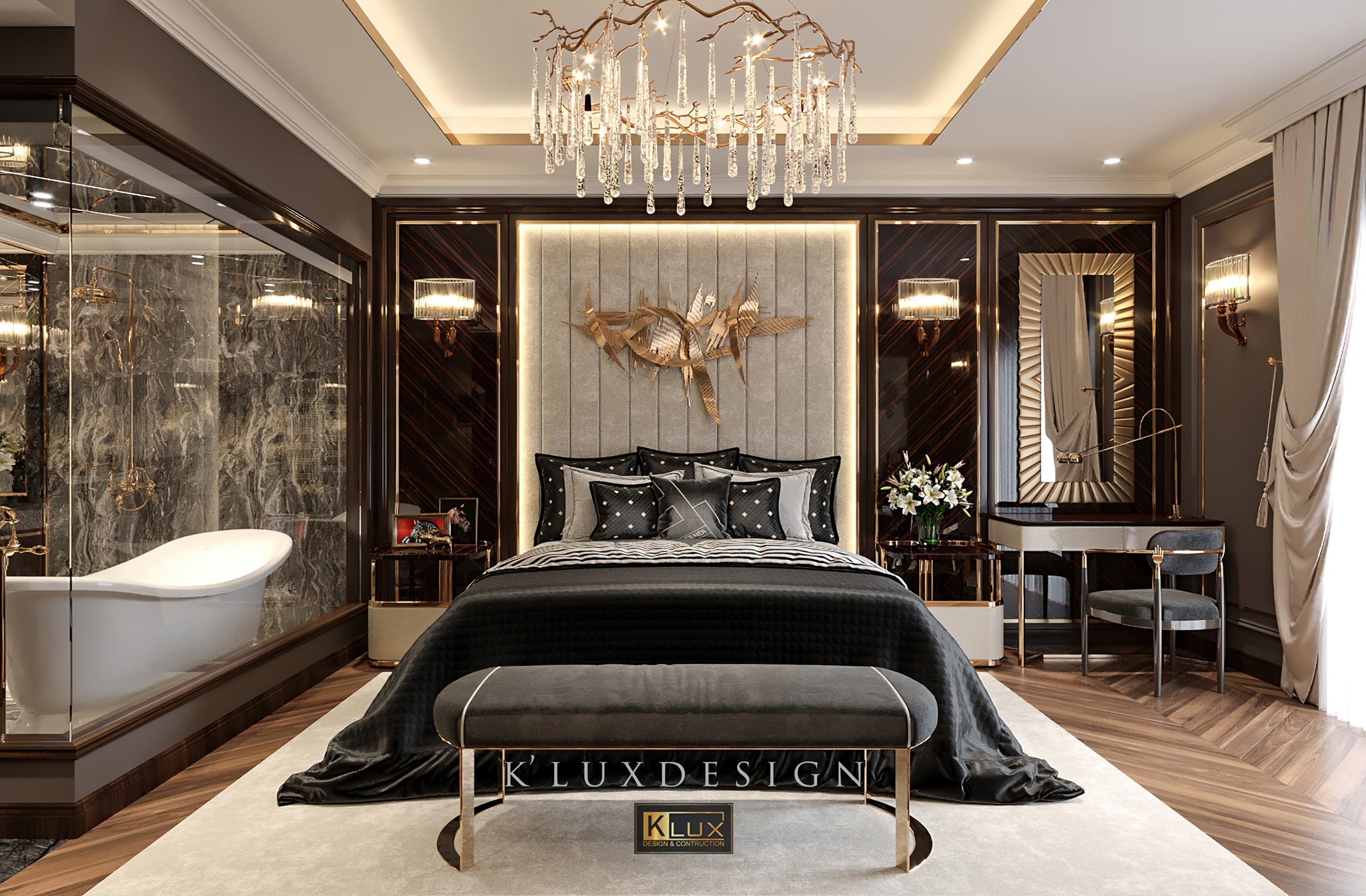 3D Interior Model Bed Room 0451 Scene 3dsmax