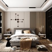 3D Interior Model Bed Room 0470 Scene 3dsmax